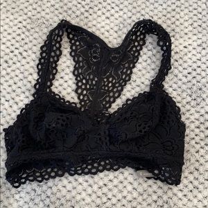 Aerie black bralette